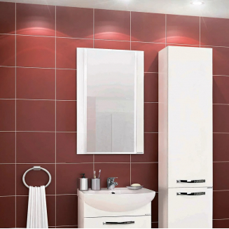 Зеркало АКВАТОН Ария 65 белое