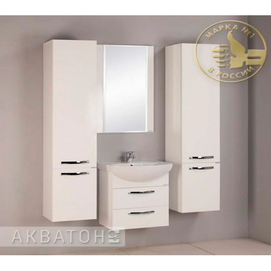 Зеркало АКВАТОН Ария 65 белое