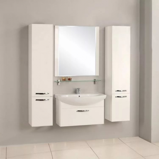 Зеркало АКВАТОН Ария 80 белое