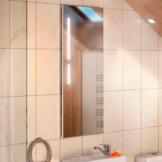 Зеркало АКВАТОН Эклипс 46 с подсветкой