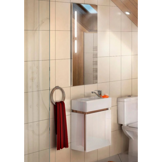 Зеркало АКВАТОН Эклипс 46 с подсветкой