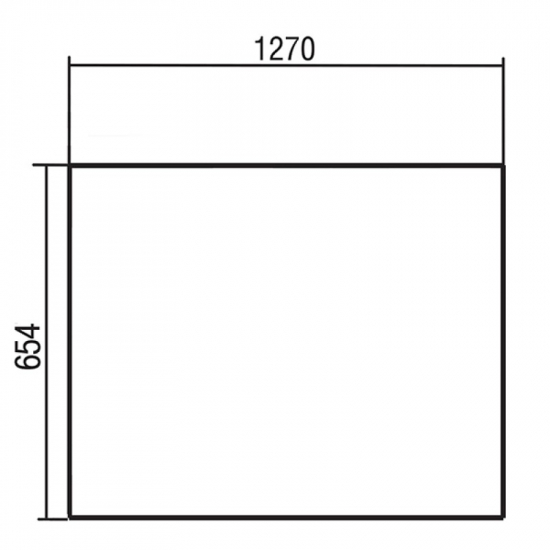 Зеркало АКВАТОН Отель 127 с подсветкой и антизапотеванием