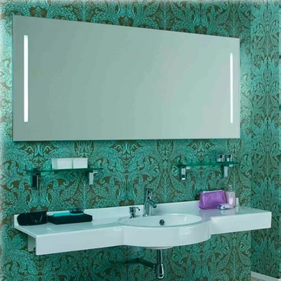 Зеркало АКВАТОН Отель 150 с подсветкой и антизапотеванием