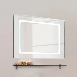 Зеркало АКВАТОН Римини 100 с подсветкой и антизапотеванием
