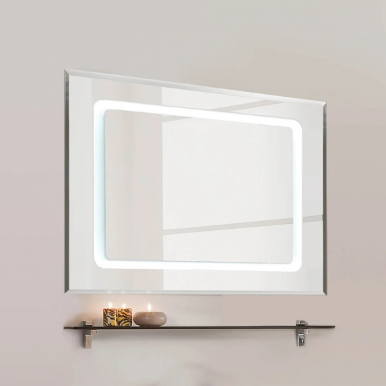 Зеркало АКВАТОН Римини 100 с подсветкой и антизапотеванием