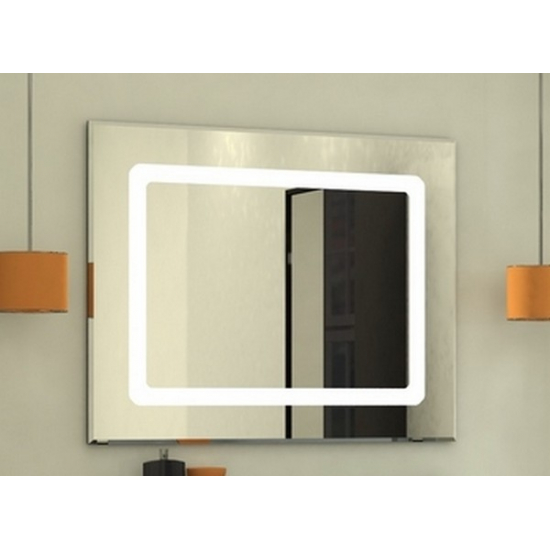 Зеркало АКВАТОН Римини 100 с подсветкой и антизапотеванием