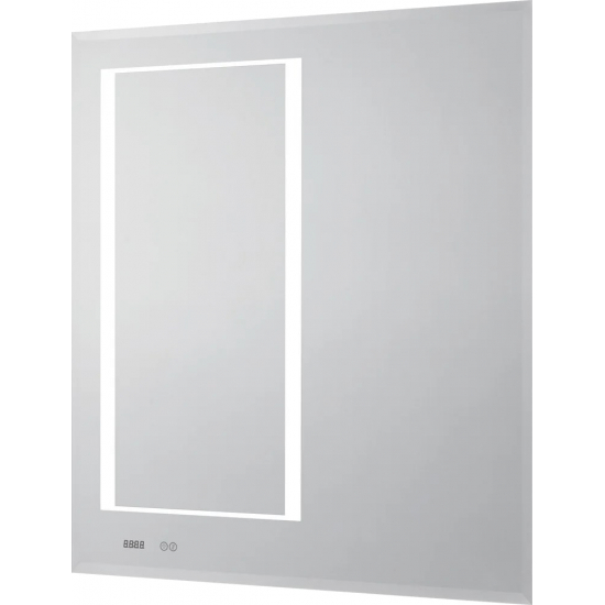 Зеркало АКВАТОН Сакура 100 с подсветкой, антизапотеванием, часами