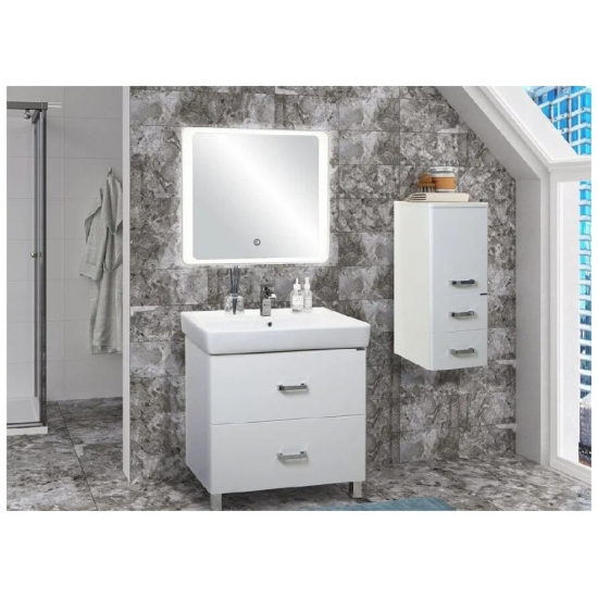 Зеркало АКВАТОН Соул 80 с подсветкой и антизапотеванием