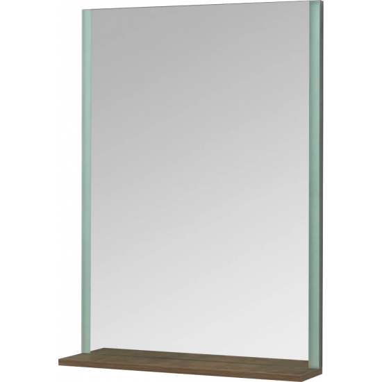 Зеркало АКВАТОН Терра 61 дуб кантри, с полкой