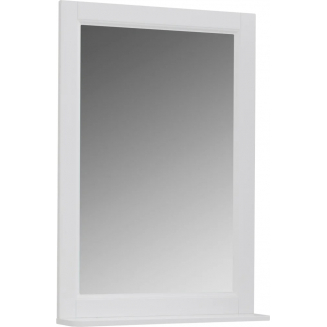 Зеркало AQUANET Бостон М 60 матовый, с полкой