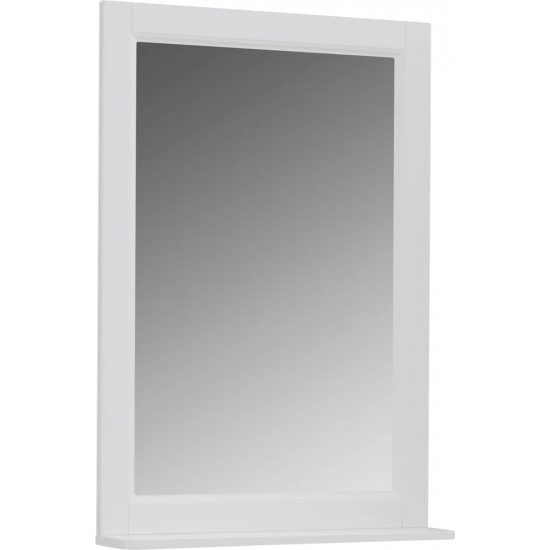 Зеркало AQUANET Бостон М 60 матовый, с полкой