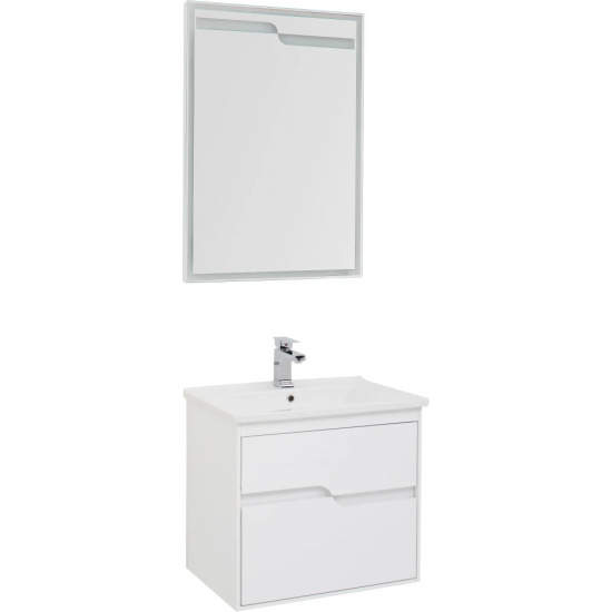 Зеркало AQUANET Модена 65 LED белый