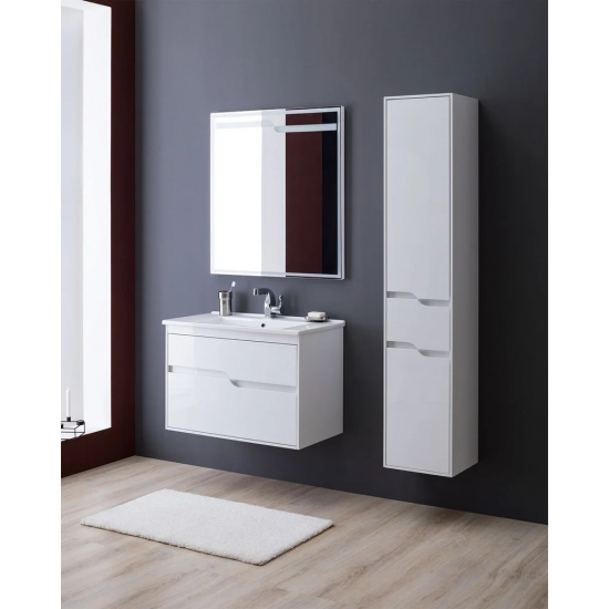 Зеркало AQUANET Модена 75 LED белый