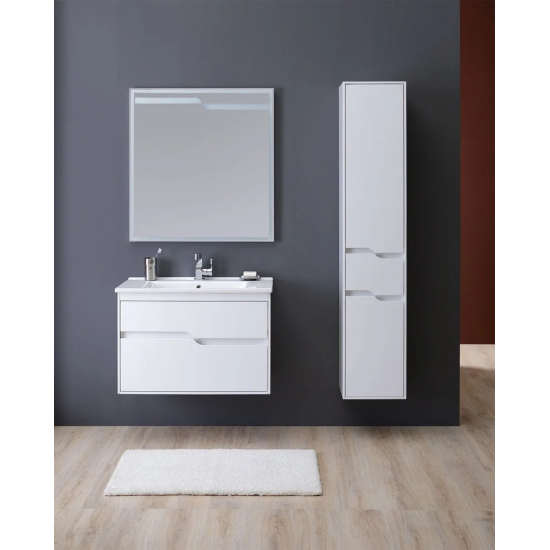 Зеркало AQUANET Модена 85 LED белый