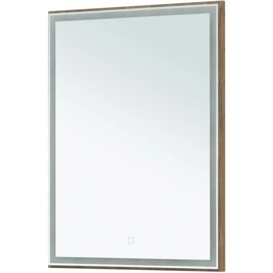 Зеркало AQUANET Nova Lite 60 дуб рустикальный LED