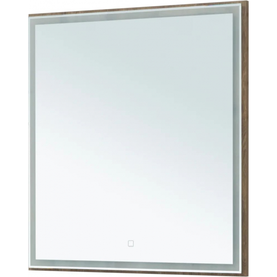 Зеркало AQUANET Nova Lite 75 дуб рустикальный LED