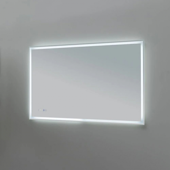 Зеркало AQUANET Оптима 120 белый матовый