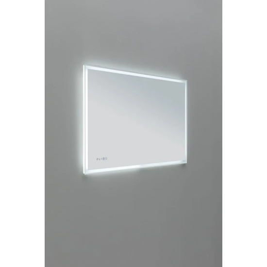 Зеркало AQUANET Оптима 120 белый матовый