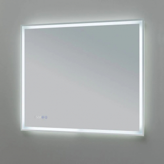 Зеркало AQUANET Оптима 90 белый матовый