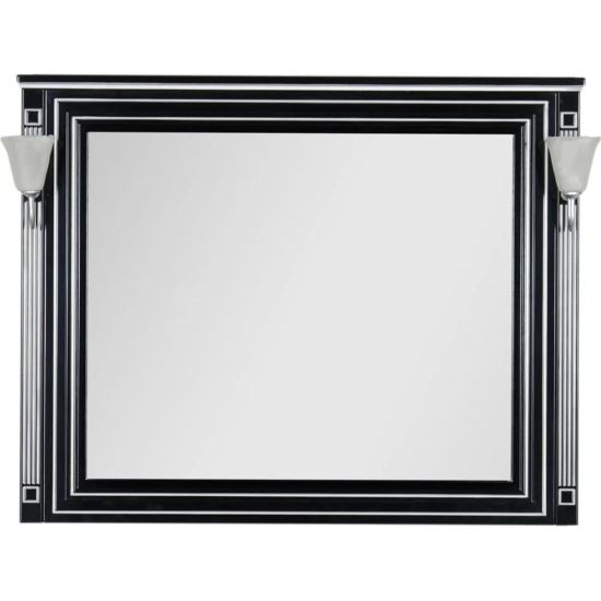Зеркало AQUANET Паола 120 черное