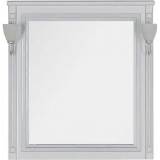 Зеркало AQUANET Паола 90 белое