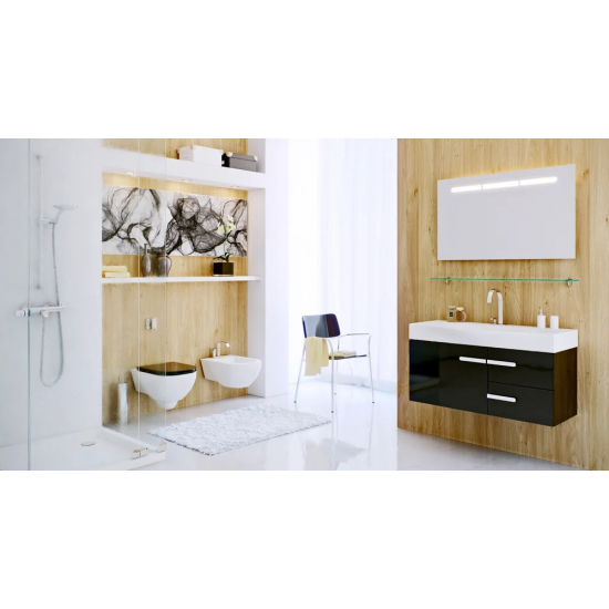 Зеркало AQWELLA 5 stars Европа 100 c подсветкой