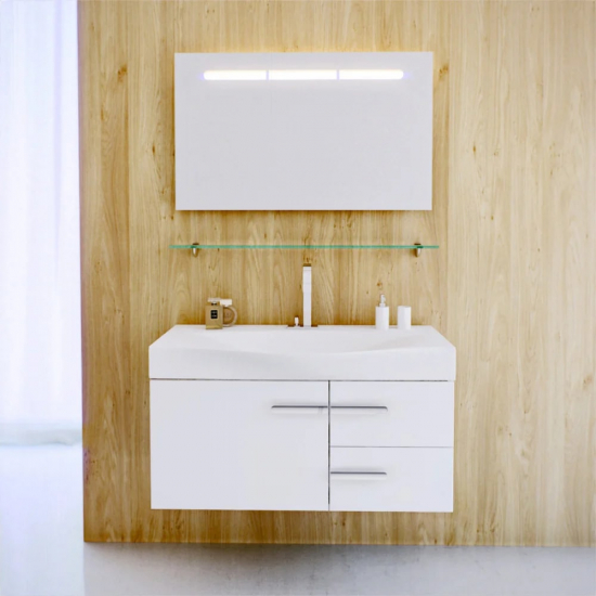 Зеркало AQWELLA 5 stars Европа 100 c подсветкой