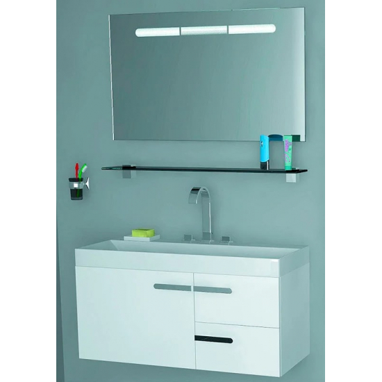 Зеркало AQWELLA 5 stars Европа 100 c подсветкой