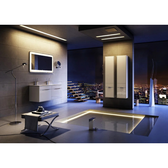 Зеркало AQWELLA 5 stars Malaga 120 с подсветкой