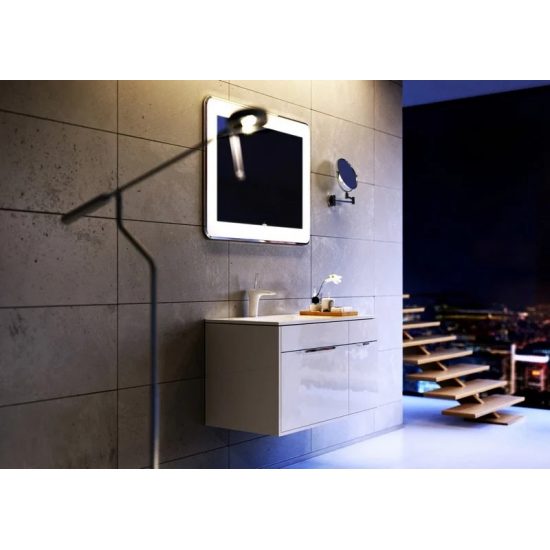 Зеркало AQWELLA 5 stars Malaga 90 с подсветкой