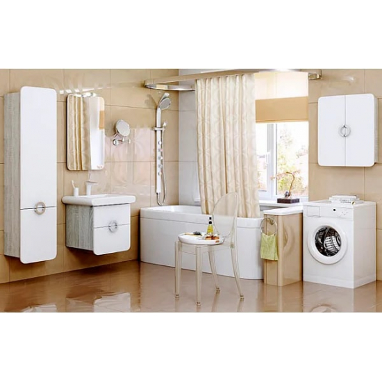 Зеркало AQWELLA Аликанте 50 со светильником