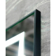 Зеркало BELBAGNO Kraft SPC-KRAFT-685-885-TCH-WARM-NERO черное, с подсветкой и подогревом