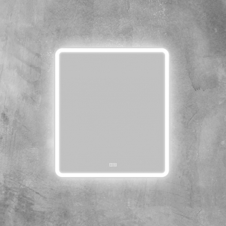 Зеркало BELBAGNO Marino 70х80 с подсветкой и подогревом, сенсорным выключателем