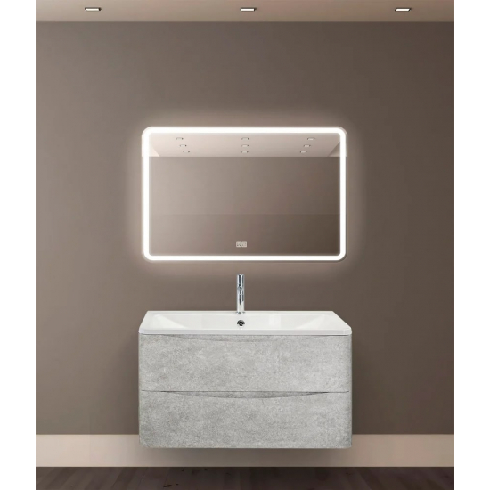 Зеркало BELBAGNO Marino 90х60 с подсветкой и подогревом, сенсорным выключателем