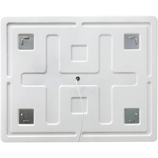 Зеркало BELBAGNO SPC-GRT-1000-800-LED-TCH-WARM с подсветкой и подогревом, сенсорным выключателем