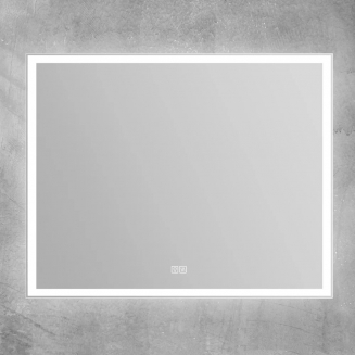 Зеркало BELBAGNO SPC-GRT-1000-800-LED-TCH-WARM с подсветкой и подогревом, сенсорным выключателем