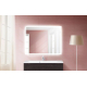Зеркало BELBAGNO SPC-GRT-1000-800-LED-TCH-WARM с подсветкой и подогревом, сенсорным выключателем