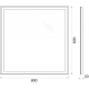 Зеркало BELBAGNO SPC-GRT-800-800-LED-BTN с подсветкой