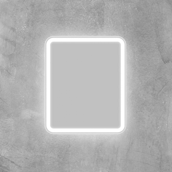 Зеркало BELBAGNO SPC-MAR-500-600-LED-BTN с подсветкой