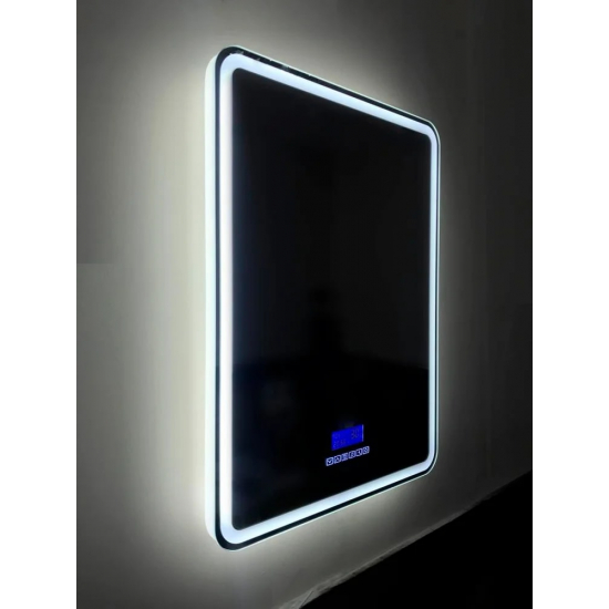 Зеркало BELBAGNO SPC-MAR-600-800-LED-TCH-RAD с bluetooth, термометром и радио