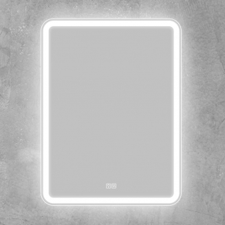 Зеркало BELBAGNO SPC-MAR-600-800-LED-TCH-WARM с подсветкой и подогревом, сенсорным выключателем