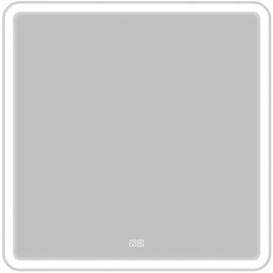 Зеркало BELBAGNO SPC-MAR-800-800-LED-TCH-WARM с подсветкой и подогревом, сенсорным выключателем