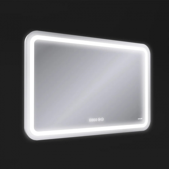 Зеркало CERSANIT LED 050 Pro 80 с подсветкой и антизапотеванием, сенсорным выключателем