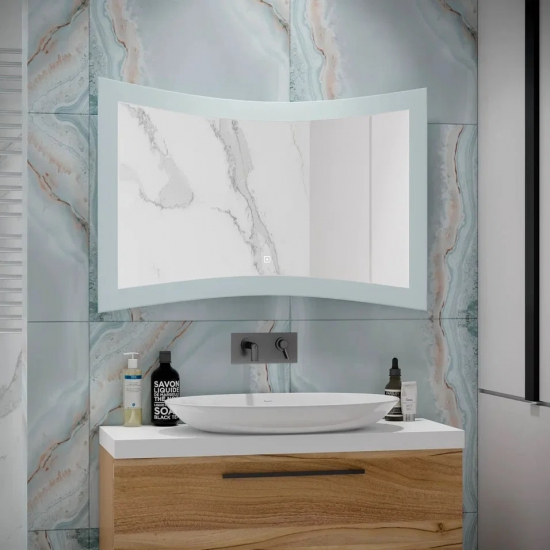 Зеркало CONTINENT Silence 100х68 с подсветкой