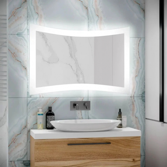 Зеркало CONTINENT Silence 120х78 с подсветкой