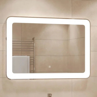 Зеркало CONTINENT Velvette 100х70 с подсветкой