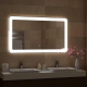Зеркало CONTINENT Velvette 120х70 с подсветкой