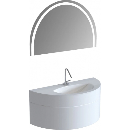 Зеркало DE AQUA Эскалада 117 с LED подсветкой