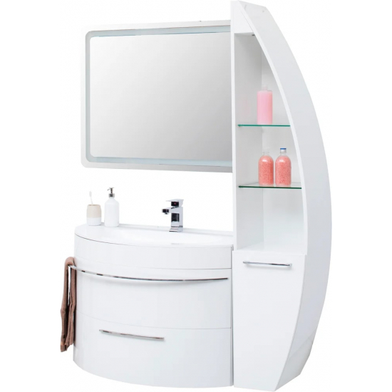 Зеркало DE AQUA Смарт 10075 с LED подсветкой