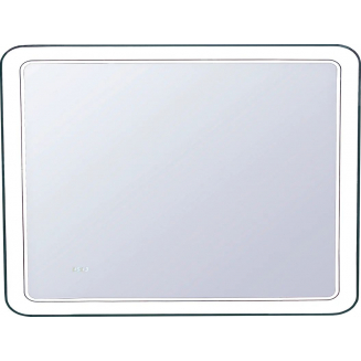 Зеркало EL FANTE Атлантика 90x70, с подсветкой и часами